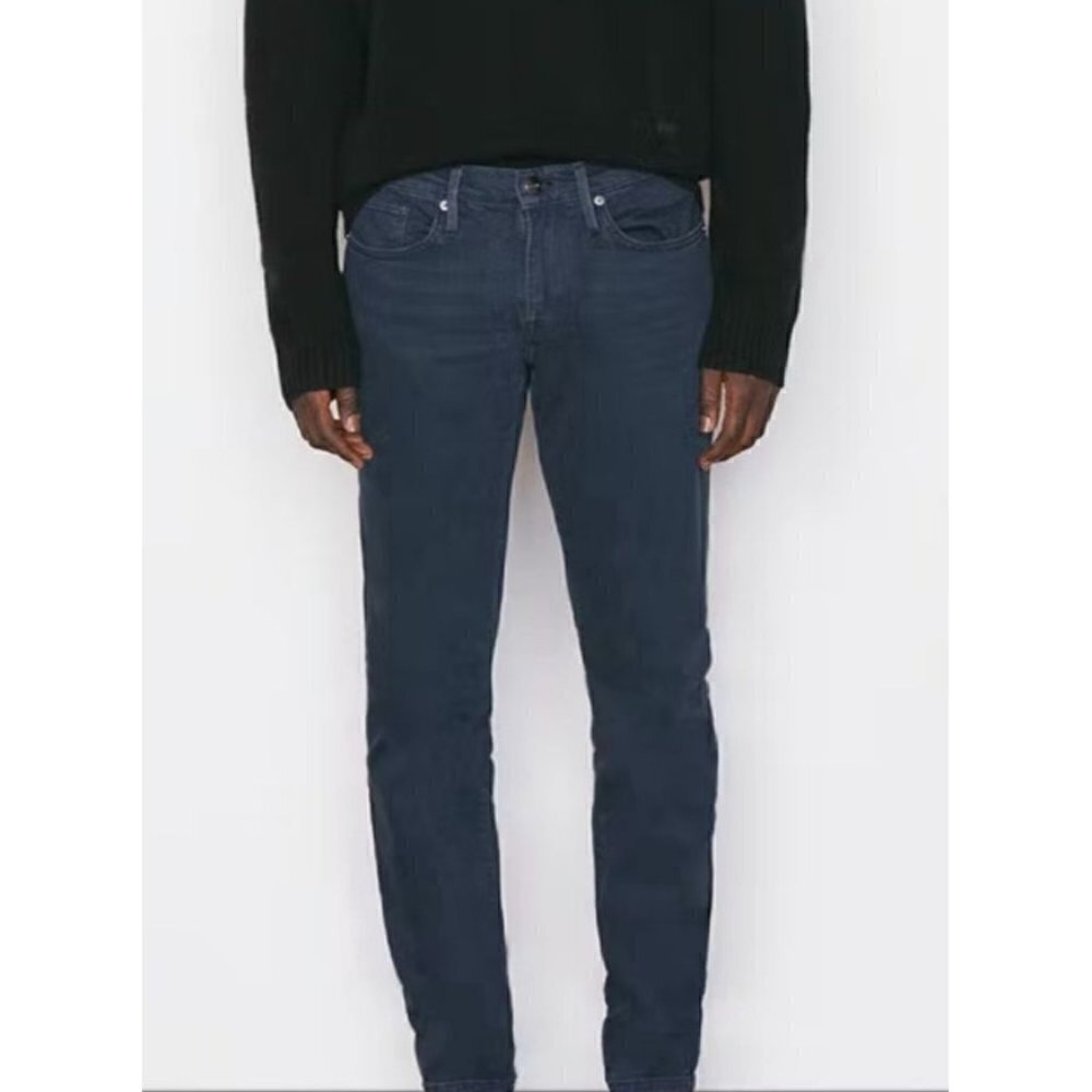 Men's FRAME L'Homme slim fit jeans in dark blue wash size 29